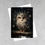 Thumbnail: owl wearing a crown with stars in background