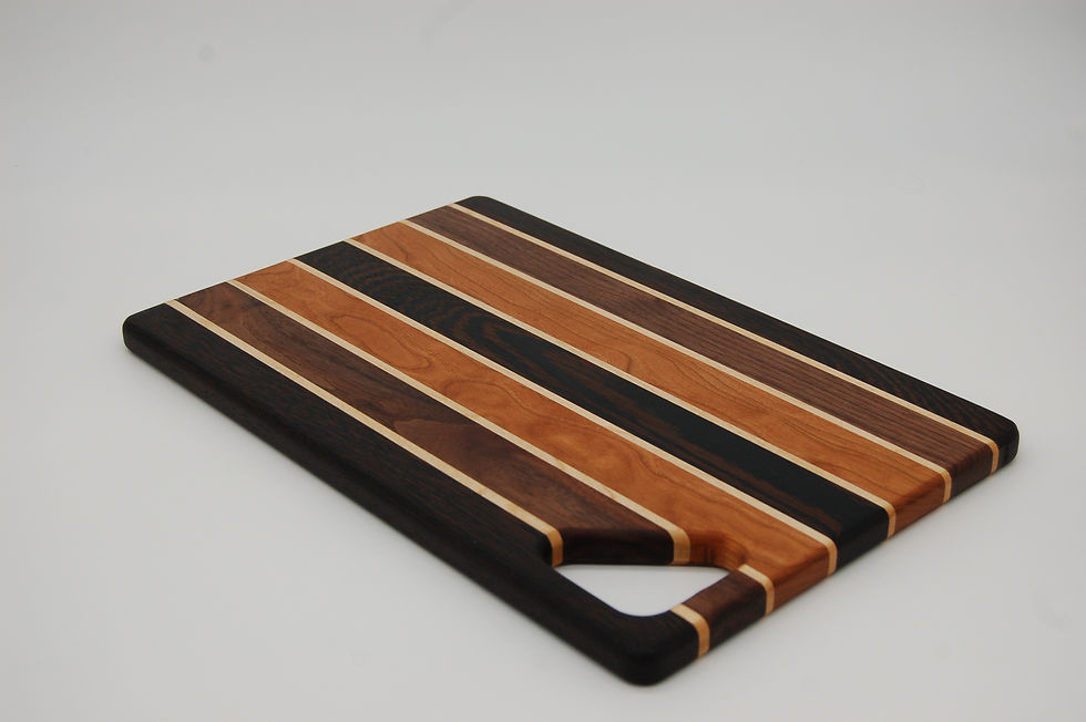 Thumbnail: Backbeat Pattern Cutting & Serving Boards | Rustic Rhythm Collection