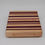 Thumbnail: Holiday Stripe, Edge Grain Cutting Board, Medium
