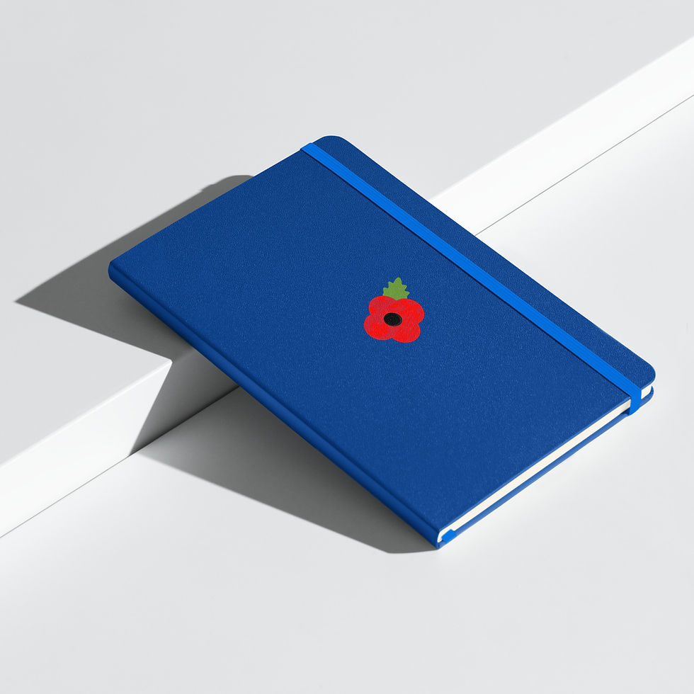 Thumbnail: Hardcover bound notebook