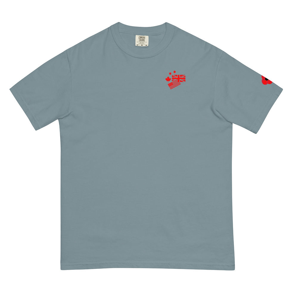 Thumbnail: Unisex garment-dyed heavyweight t-shirt