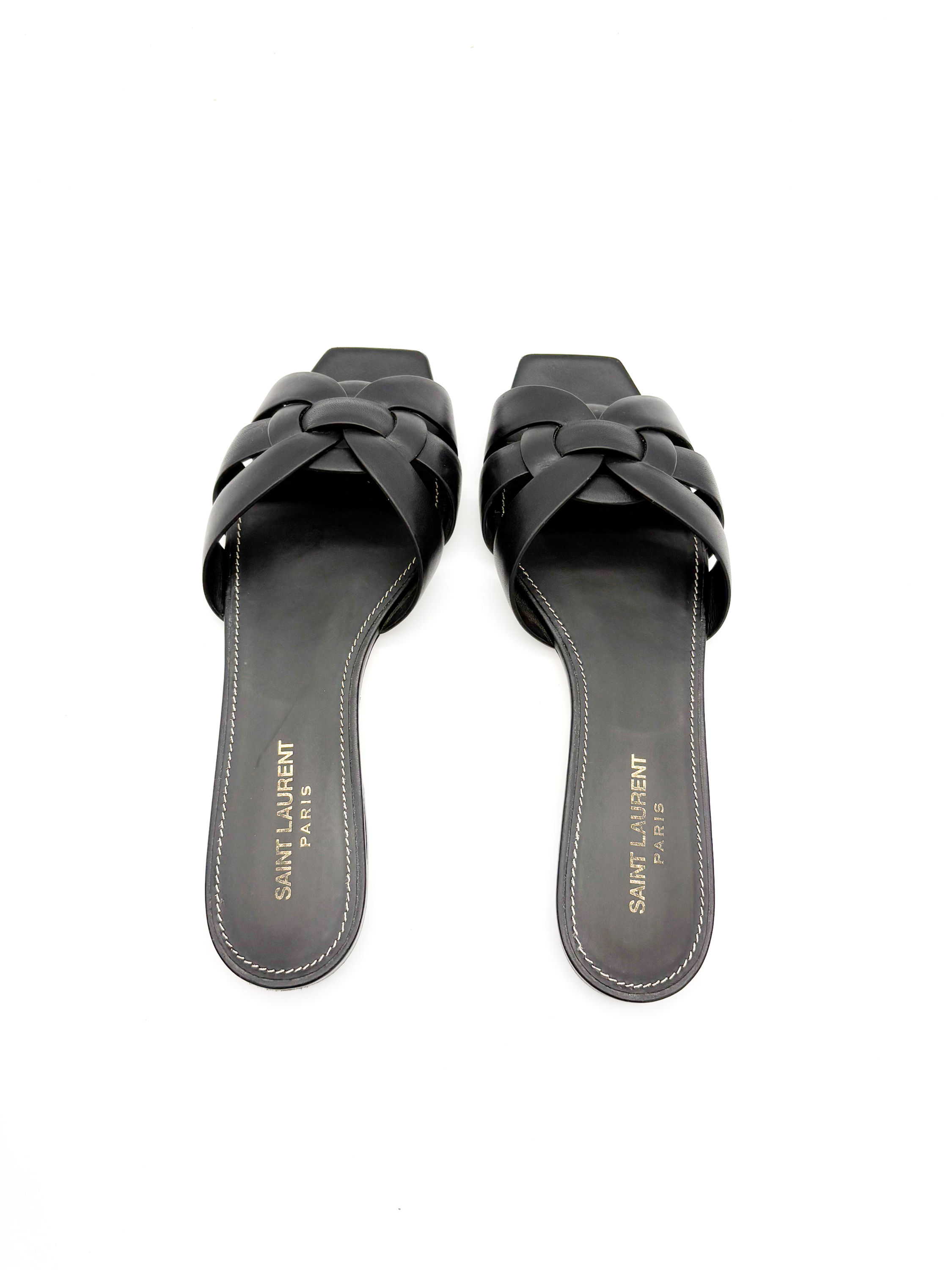 Saint Laurent Tribute Flat Slides