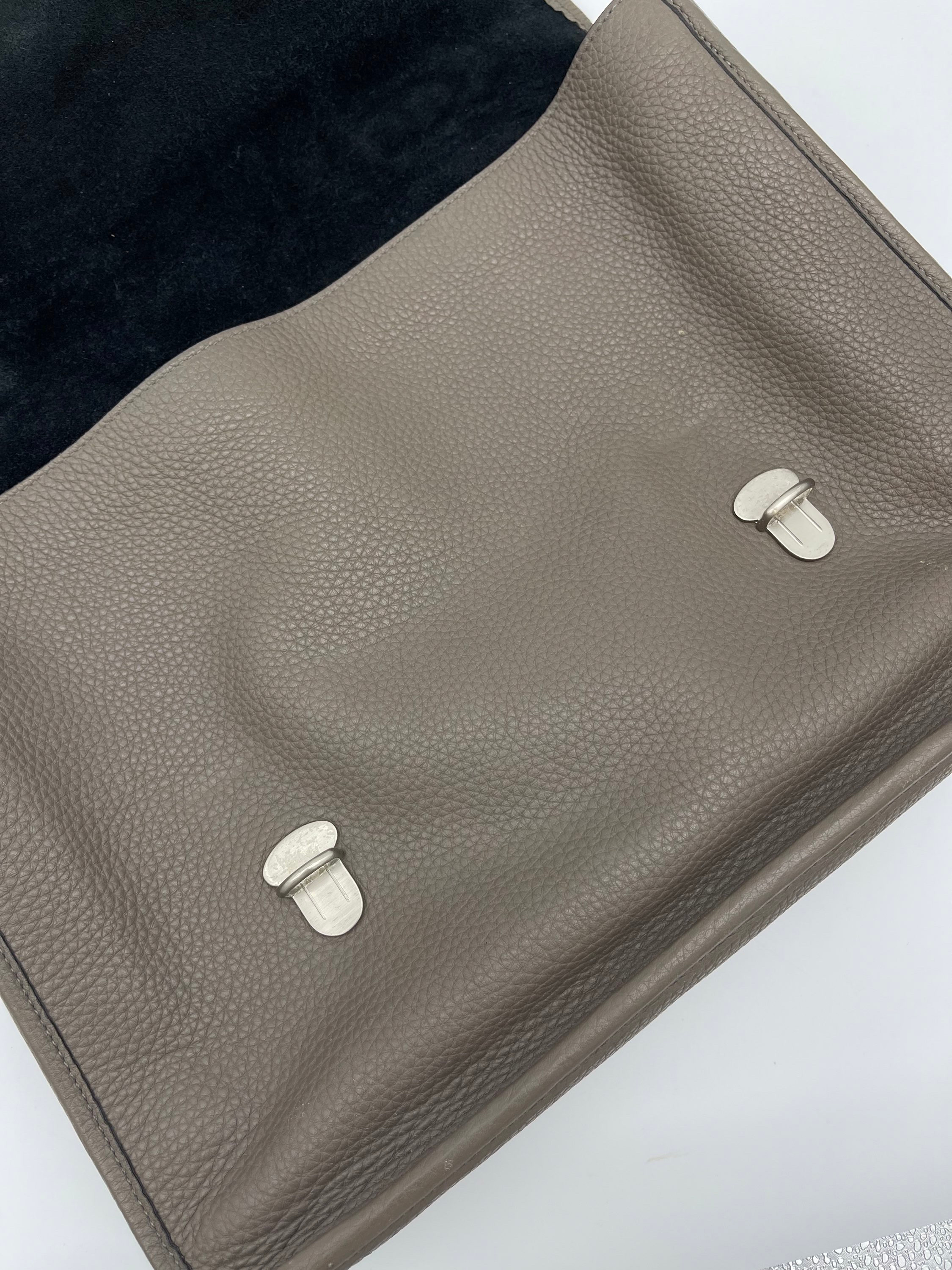 Mulberry Natural Calfskin Briefcase Grey image 6