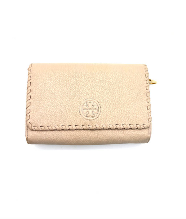 Tory Burch Whipstich Wallet On Chain