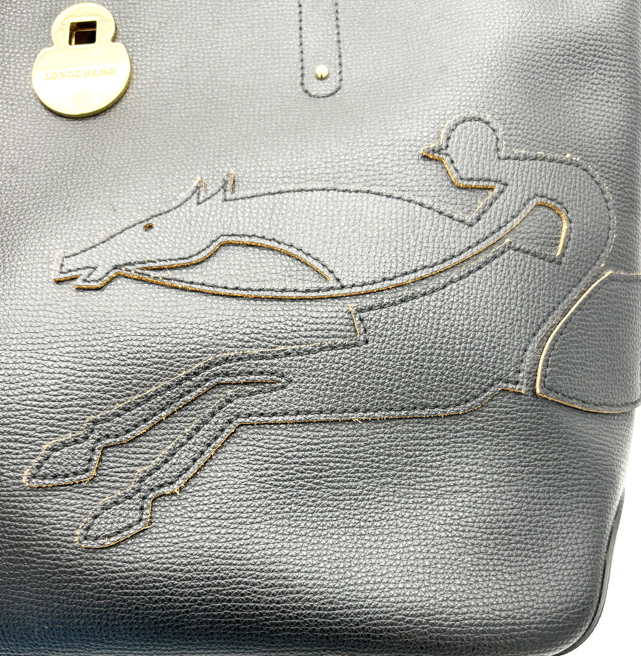 Longchamp Leather Heritage Tote image 7