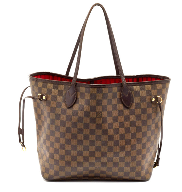 Louis Vuitton Neverfull MM Damier Ebene — pre-loved Louis Vuitton at The Handbag Room Australia