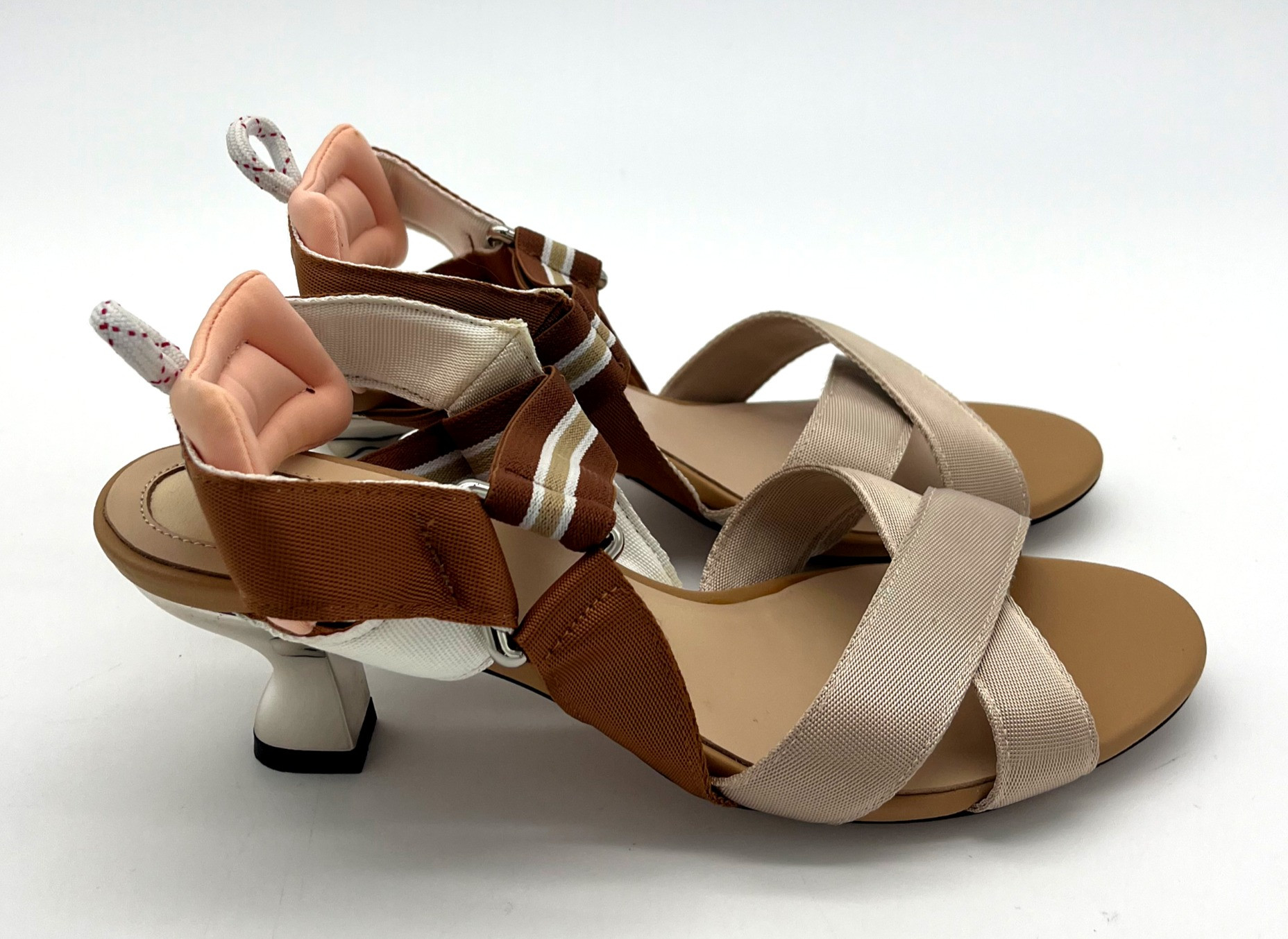 Fendi Colibri Strappy Canvas Sandals image 2