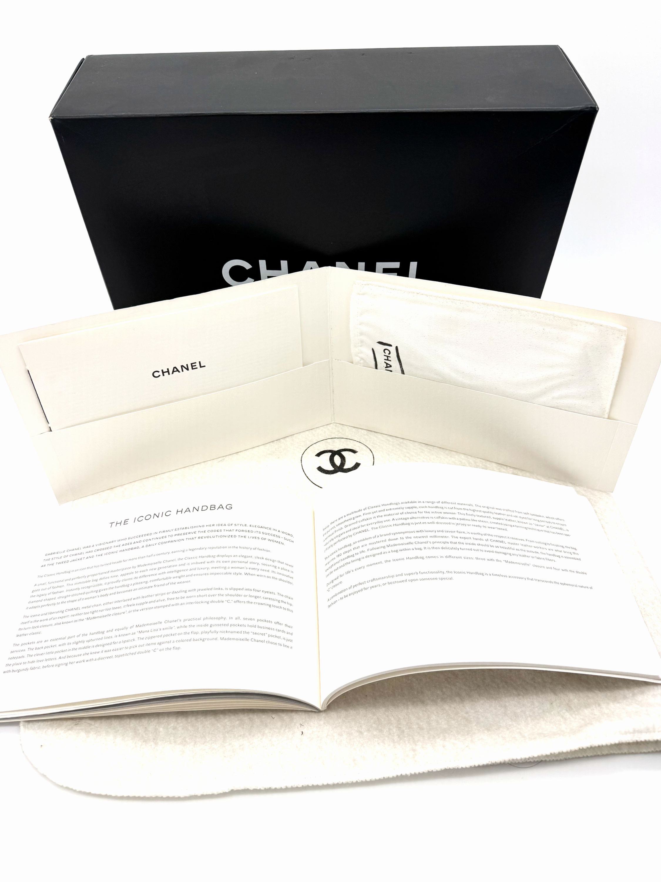 Chanel Jumbo Classic Flap Light Blue Lambskin Double Flap 30cm Authentic