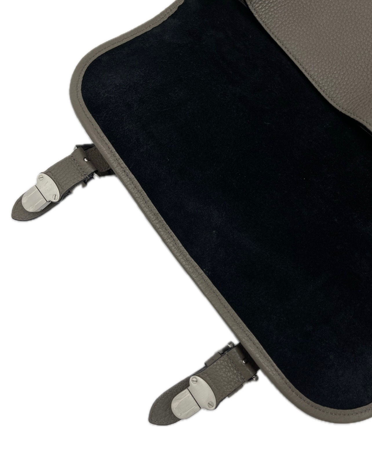 Mulberry Natural Calfskin Briefcase Grey