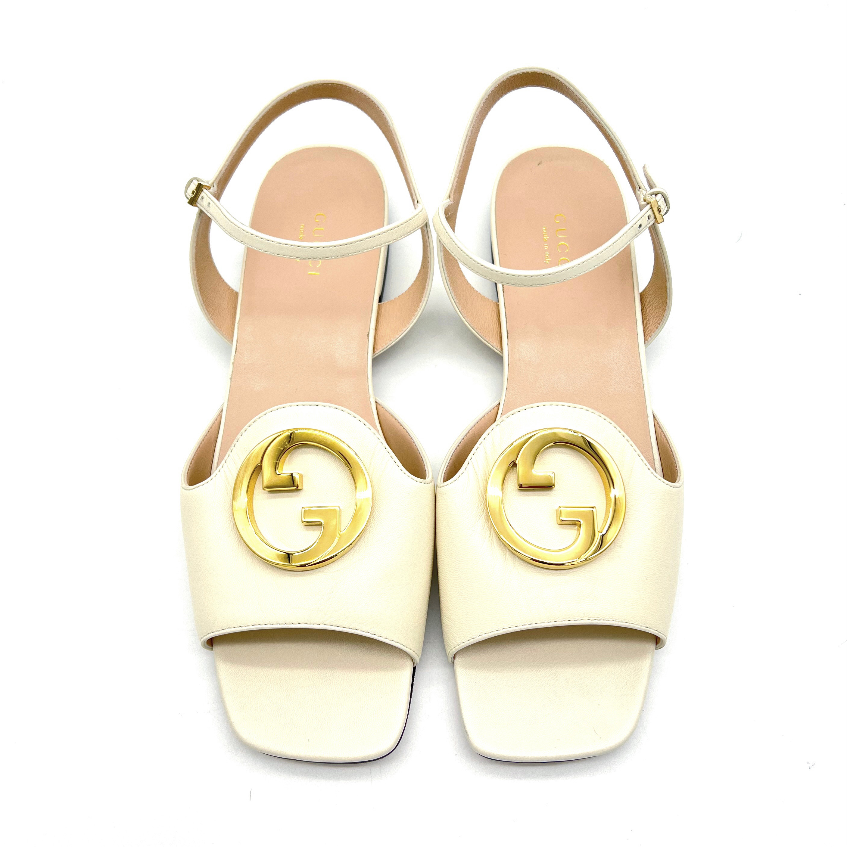 Gucci Leather Sandals — pre-loved Gucci at The Handbag Room Australia