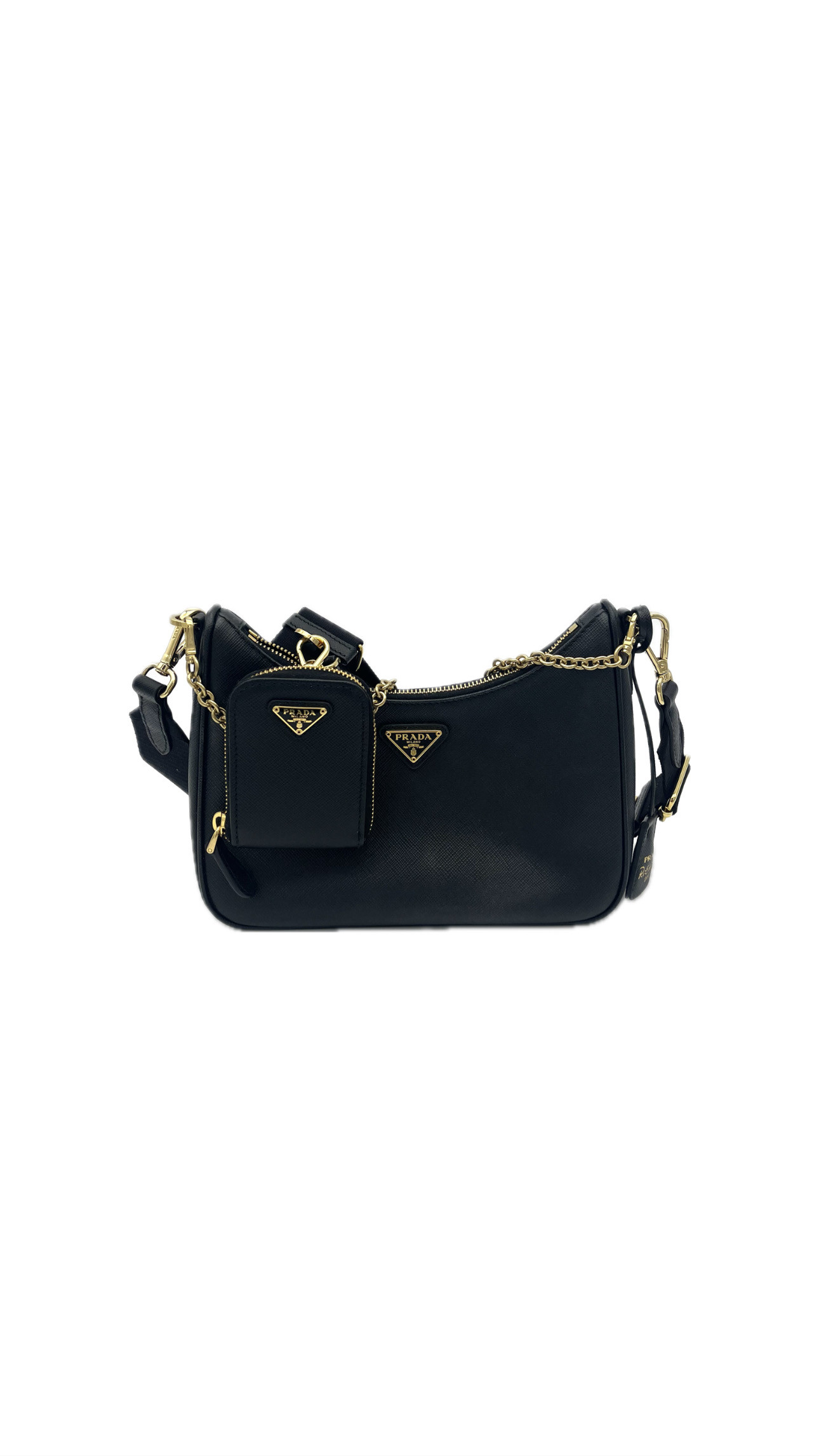 Prada Re-Edition 2005 Saffiano leather bag — pre-loved Prada at The Handbag Room Australia