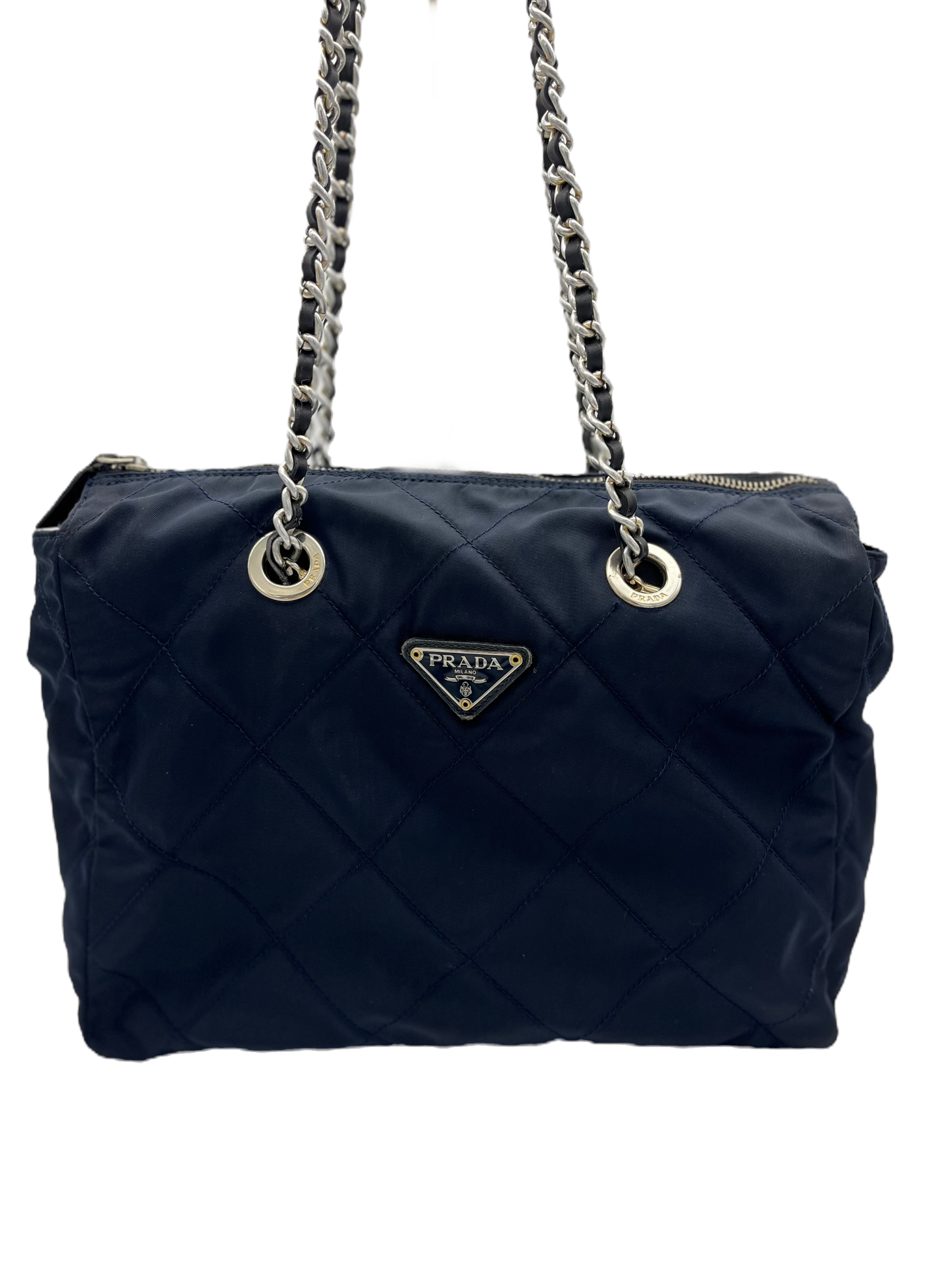 Prada Re-Nylon Tote Bag Black