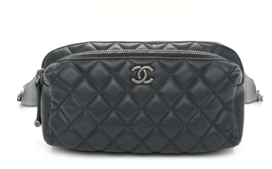 CHANEL  Calfskin Quilted Waist Bag — pre-loved Chanel at The Handbag Room Australia