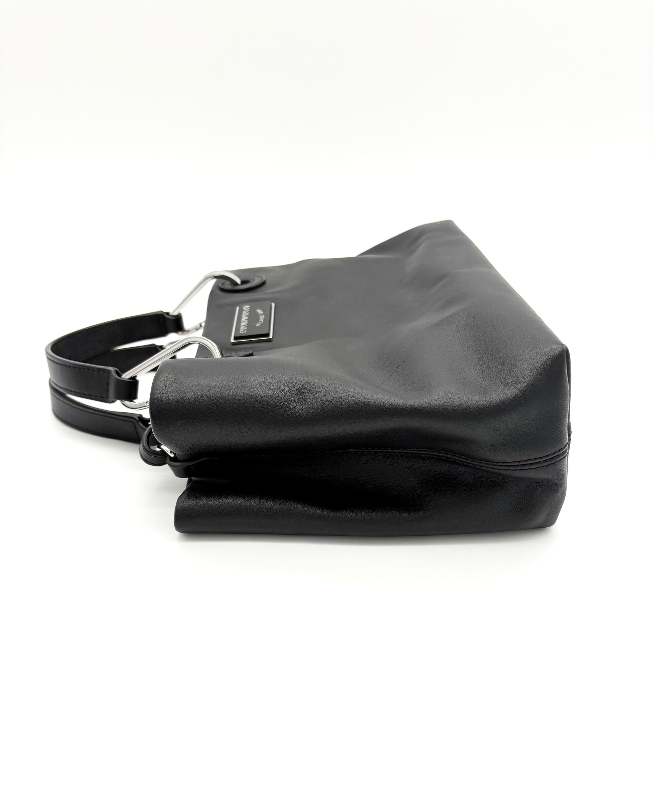 Emporio Armani Leather Top Handle
