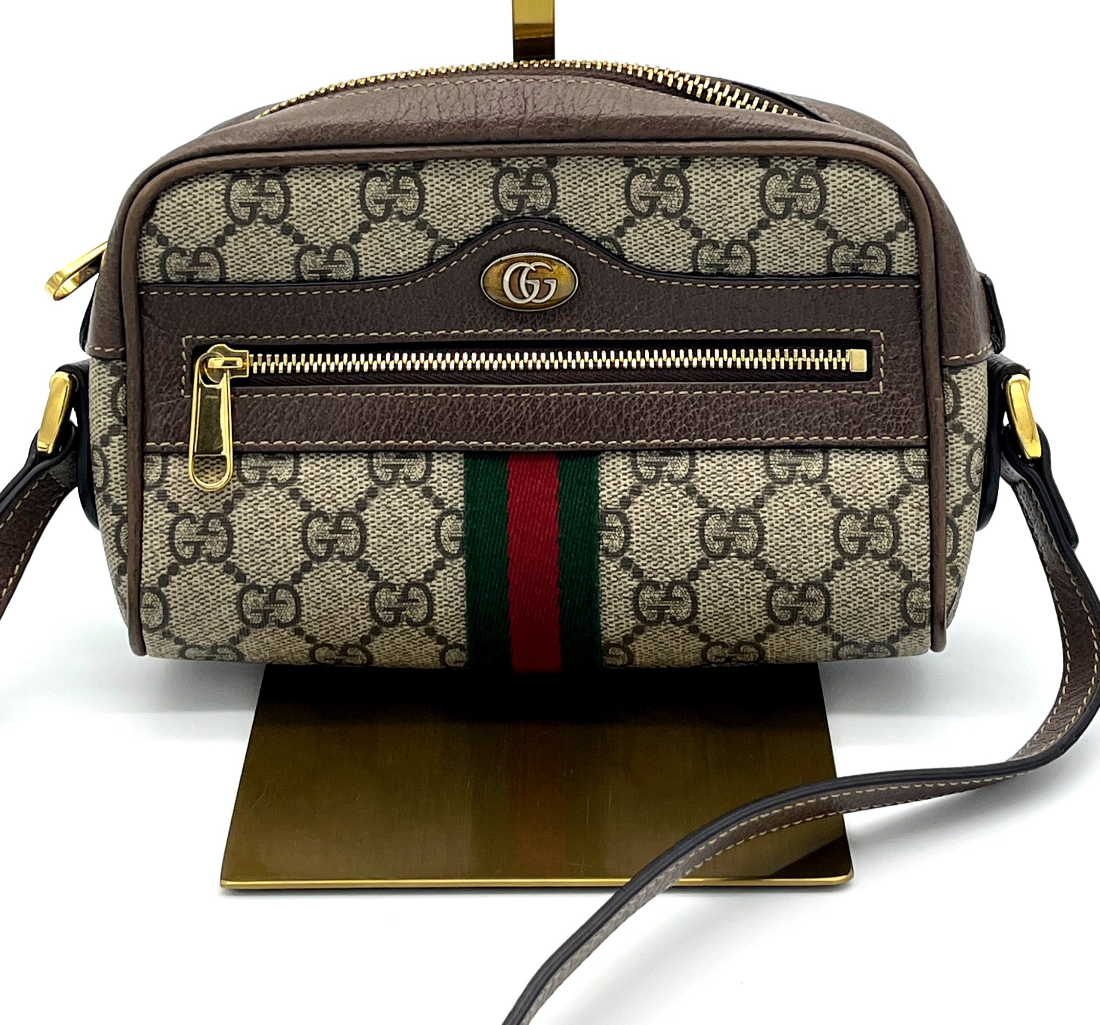 Gucci Ophidia Supreme Mini Shoulder Bag — pre-loved Gucci at The Handbag Room Australia