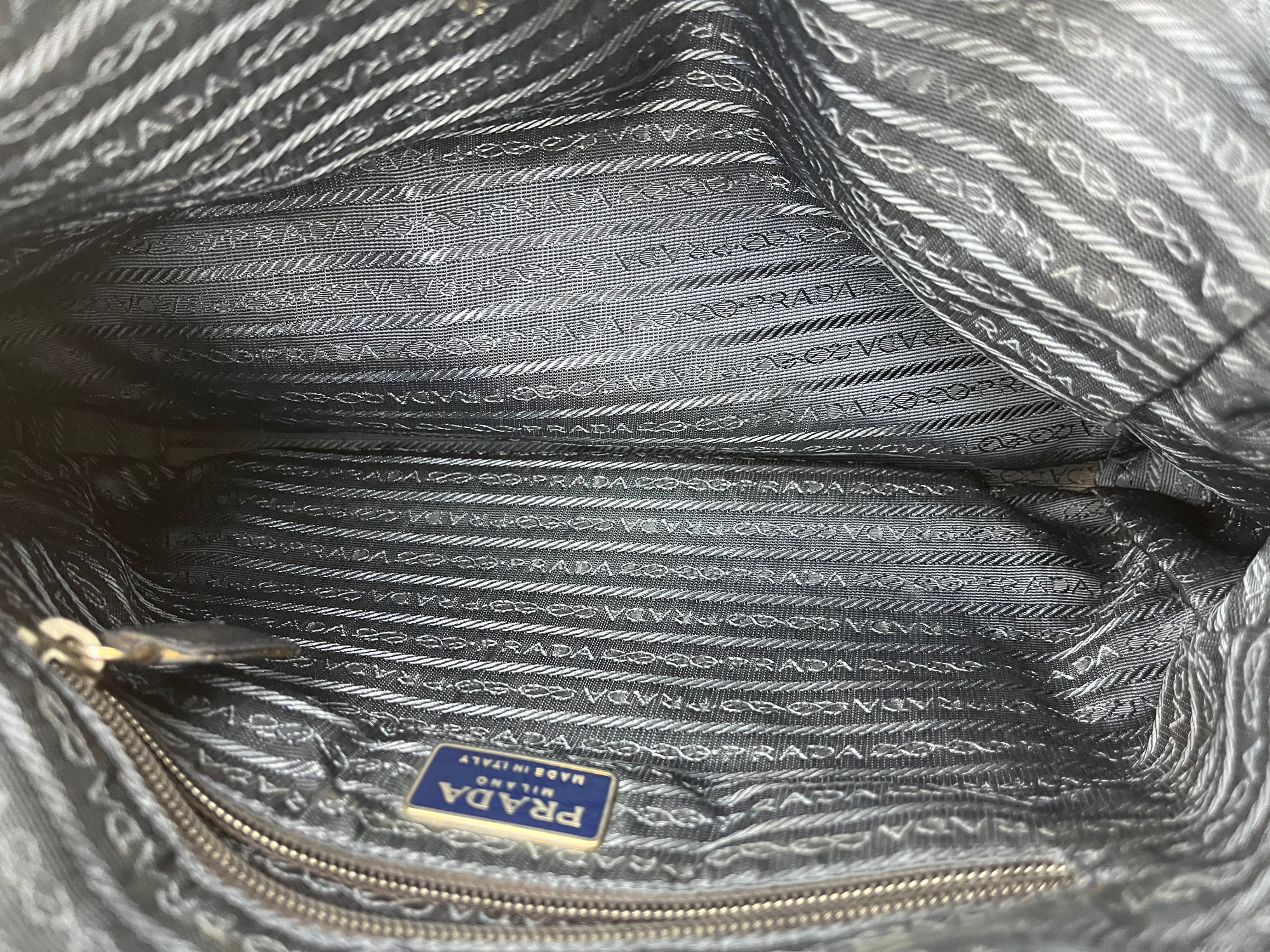 Prada Re-Nylon Tote Bag Black image 4