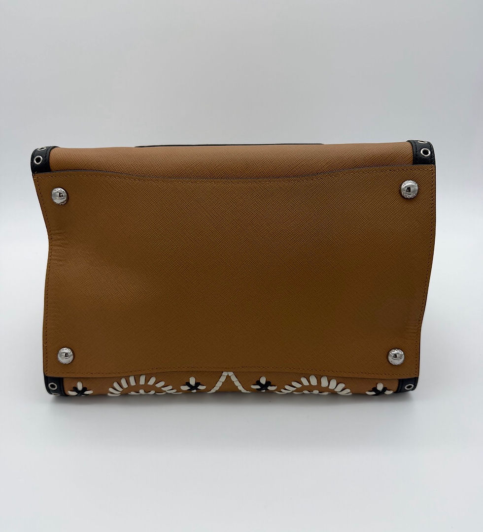 Thumbnail: Prada Embellished / Navajo Saffiano Tote