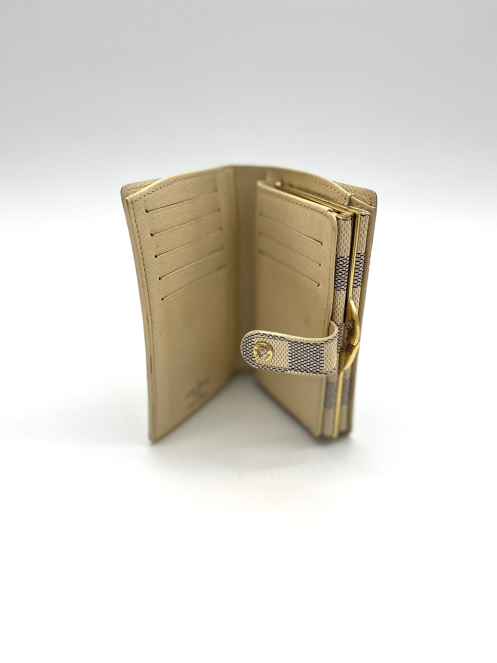 Thumbnail: Louis Vuitton Damier Azur French Purse Wallet