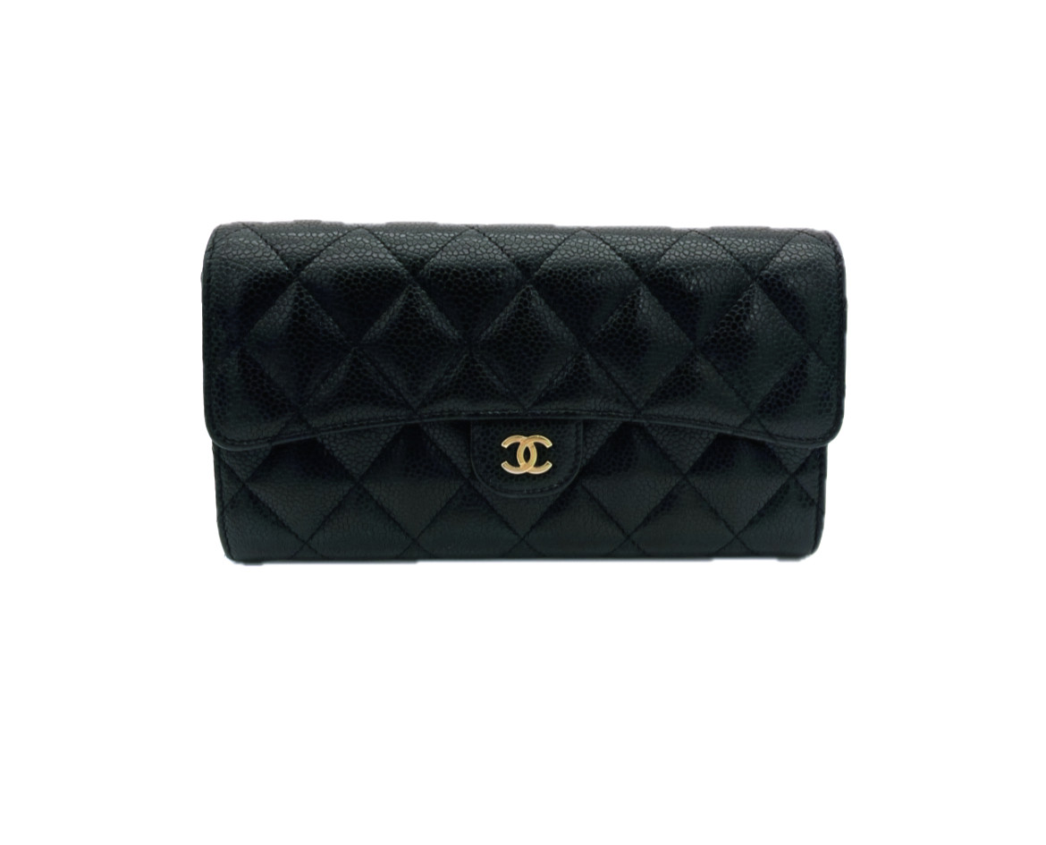Chanel Classic Flap Caviar Leather — pre-loved Chanel at The Handbag Room Australia