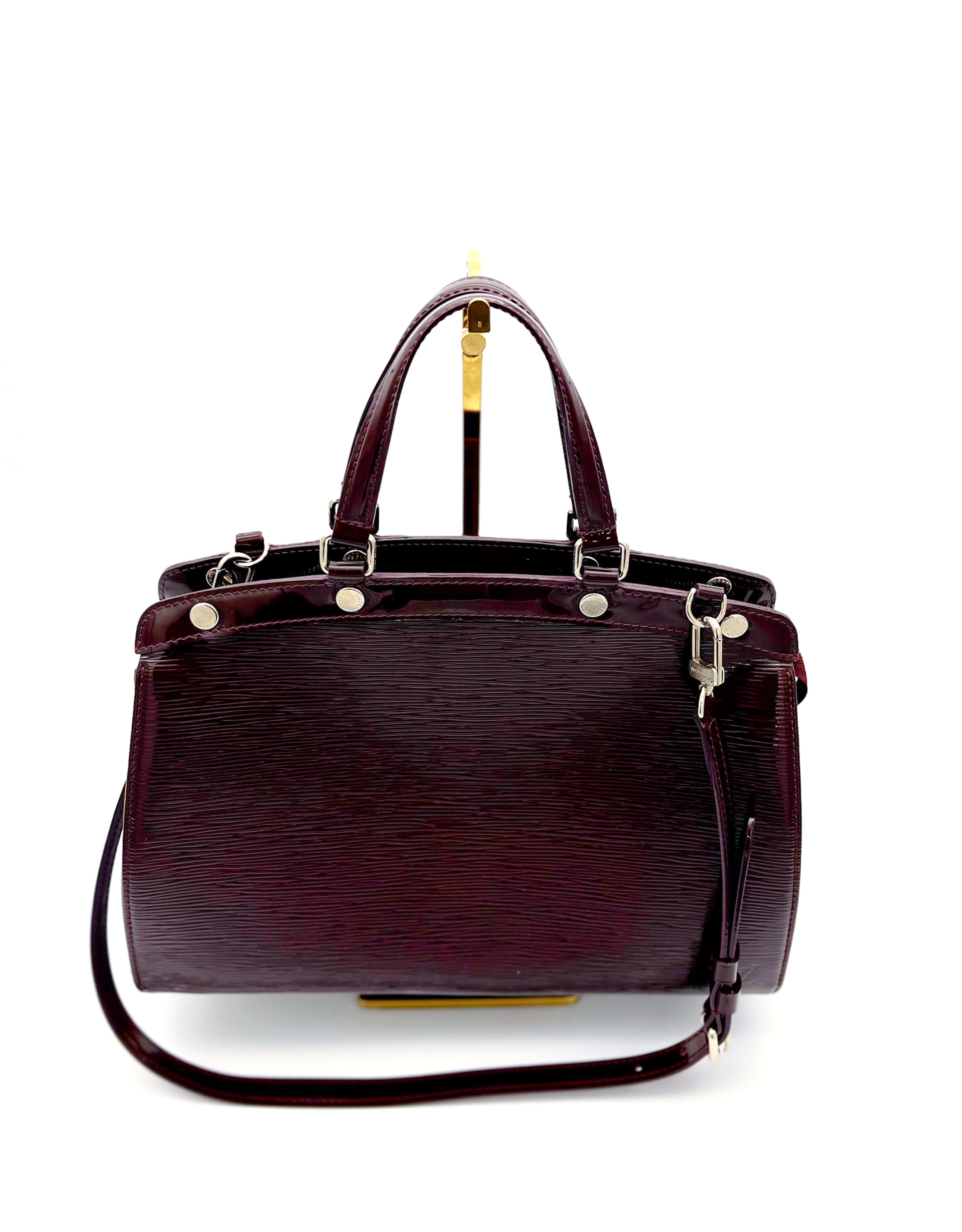 Pre-loved Louis Vuitton Electric Epi Leather Brea MM Bag
