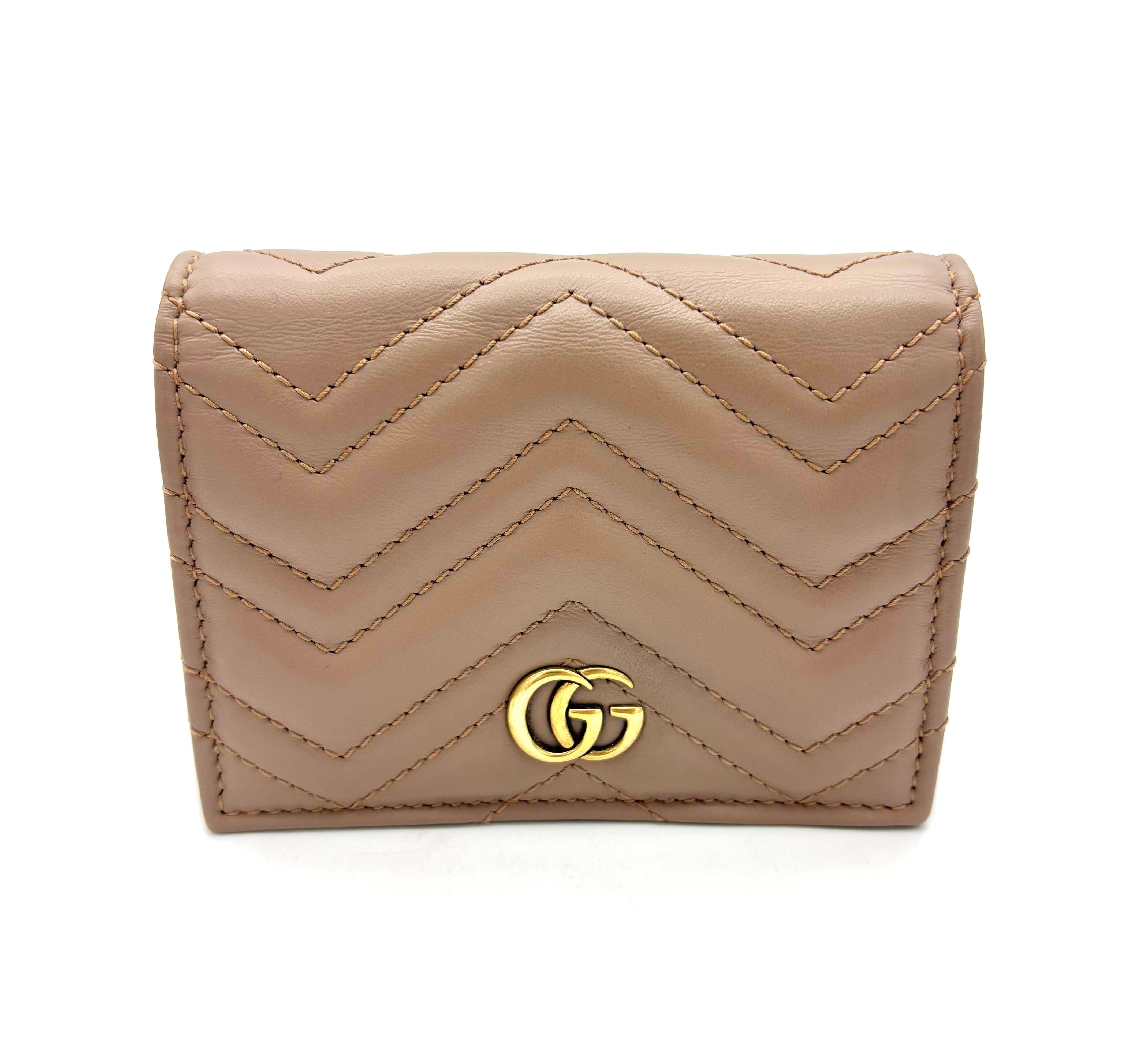 Gucci GG Marmont Card Holder Wallet
