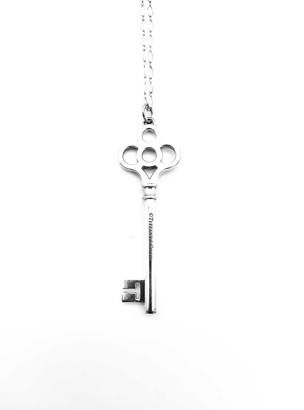 Thumbnail: Tiffany & Co. Large Crown Key Pendant