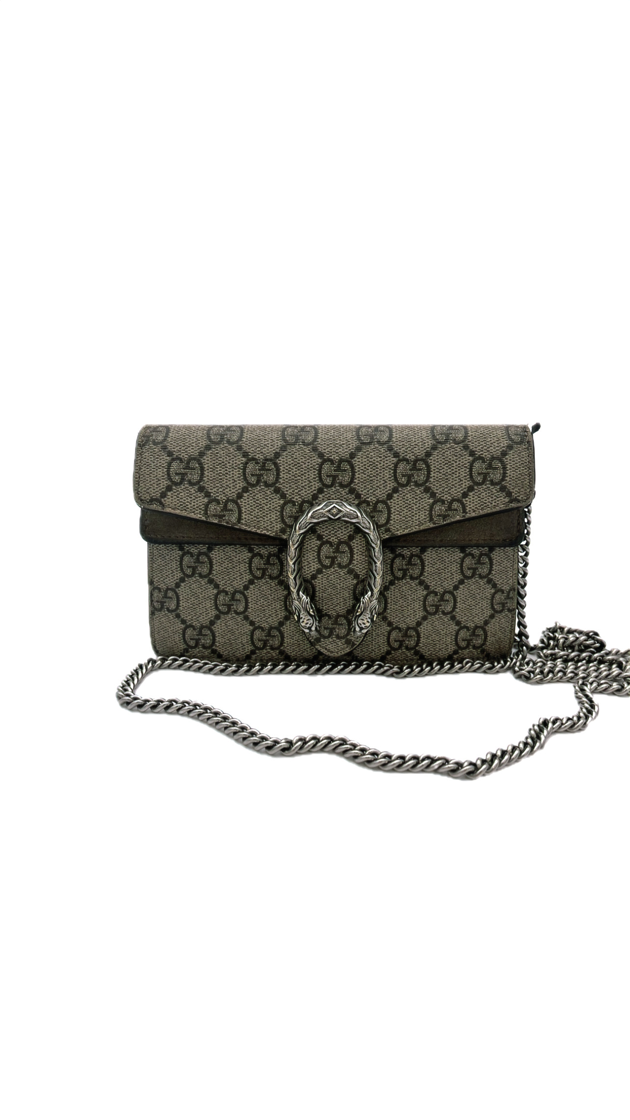 Pre-Owned Gucci Dionysus GG Super Mini Bag — pre-loved Gucci at The Handbag Room Australia