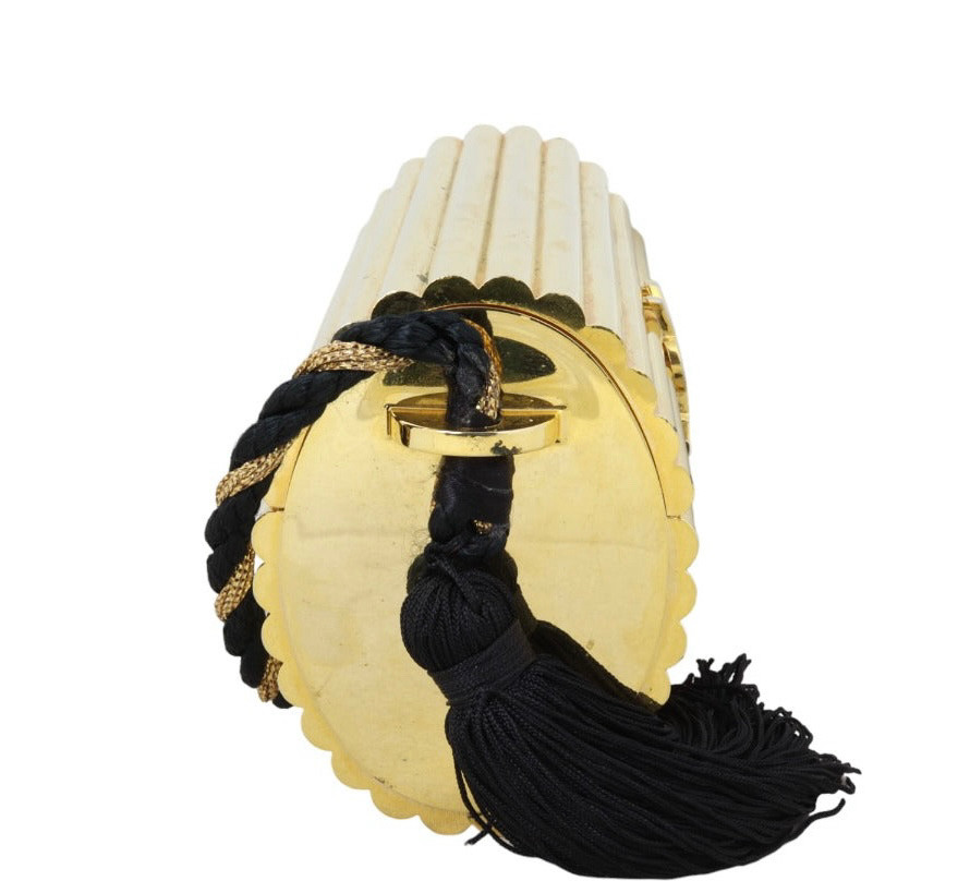 YSL Saint Laurent Opium Tasseled Leather Shoulder Bag image 2