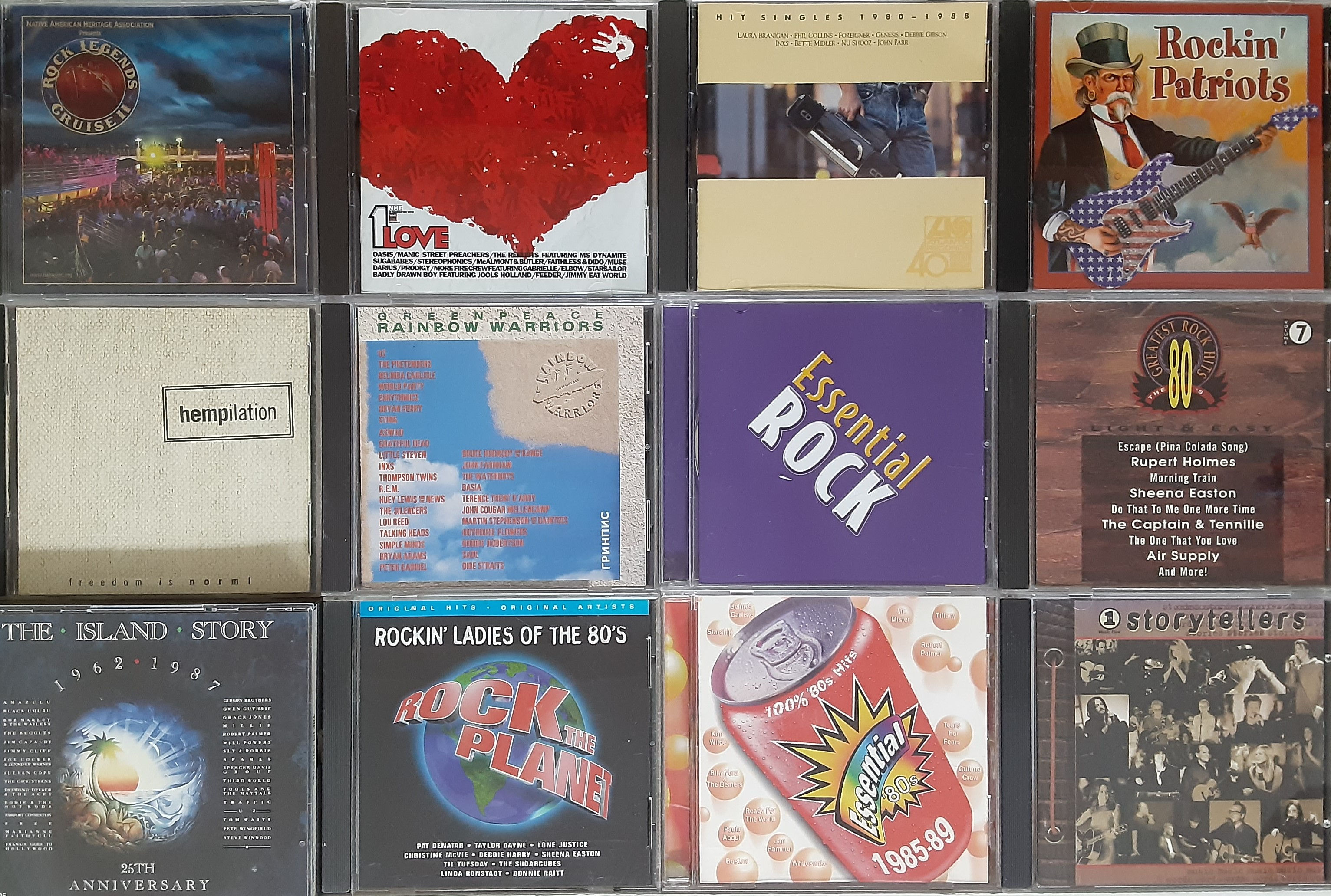 Rock Compilation CDs