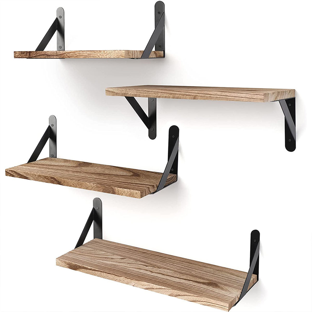 Étagères flottantes murales en bois – Lot design