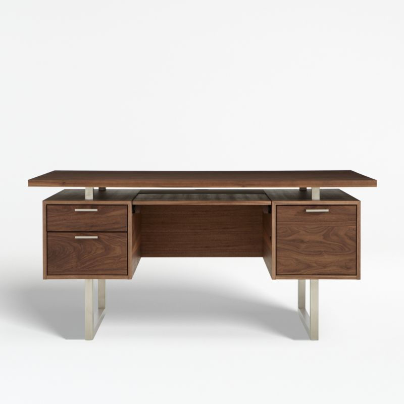 Thumbnail: Bureau de direction en bois massif – style contemporain
