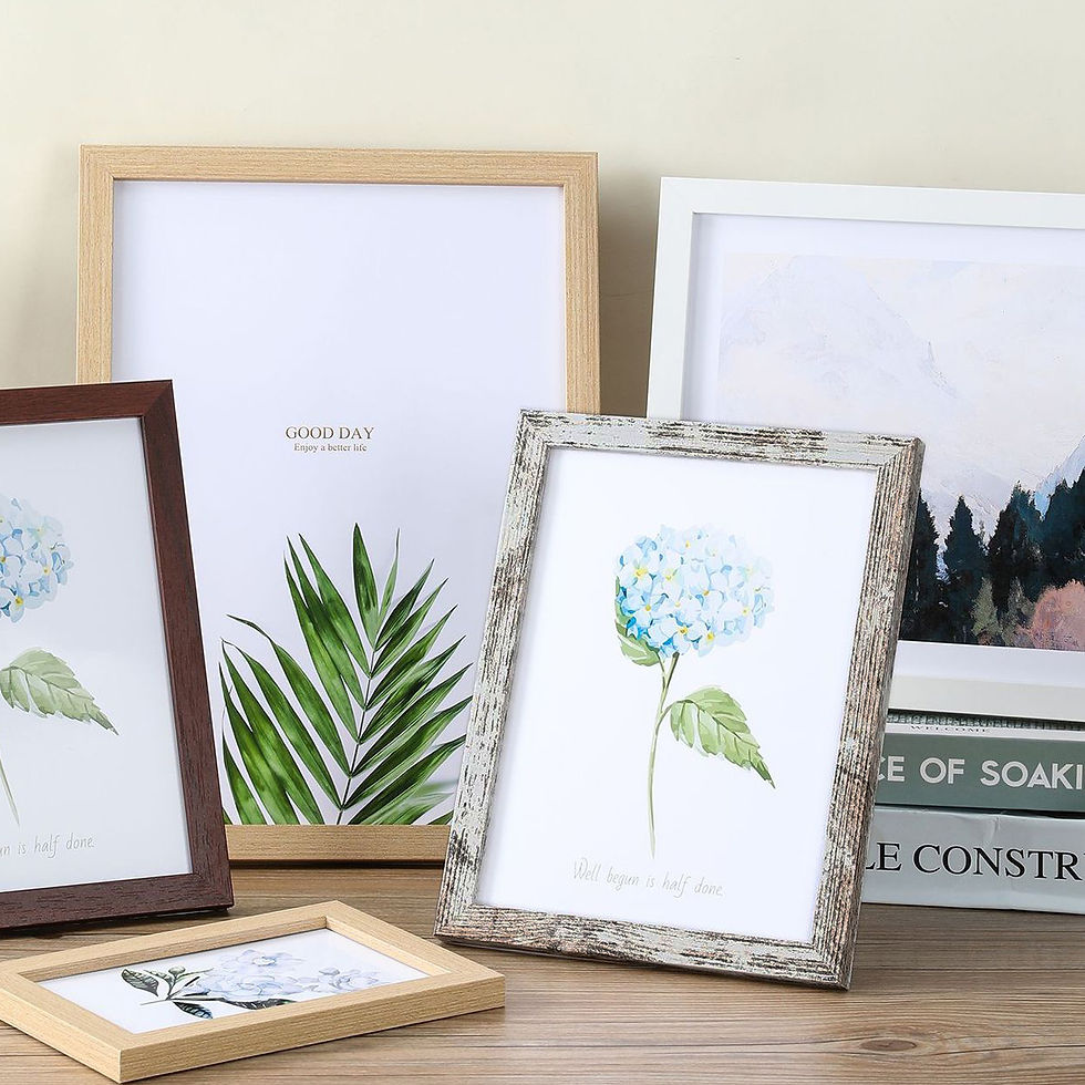 Miniature : Cadre photo en bois à suspendre