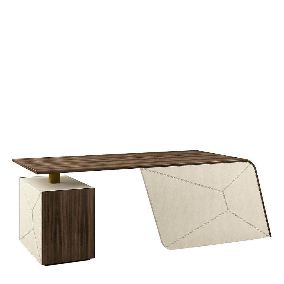 Thumbnail: Bureau de direction en bois massif – style contemporain