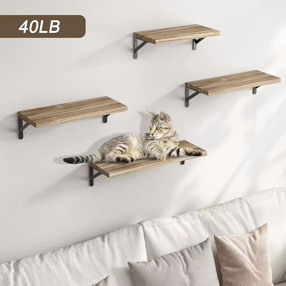 Thumbnail: Étagères flottantes murales en bois – Lot design