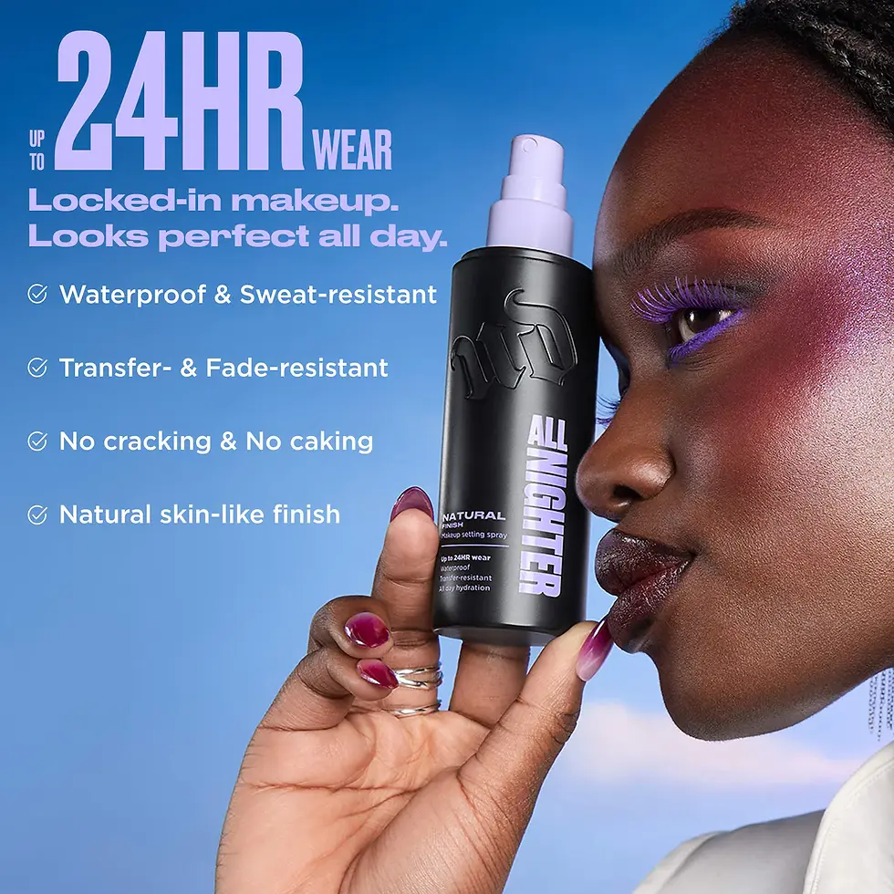 Miniatura: All Nighter Waterproof Natural Finish Setting Spray with 24HR Wear