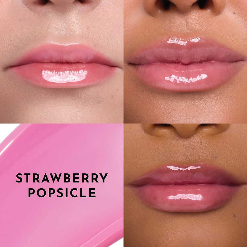 Miniatura: Mini Forget The Filler Lip Plumper Duo with Velvet + Strawberry Popsicle