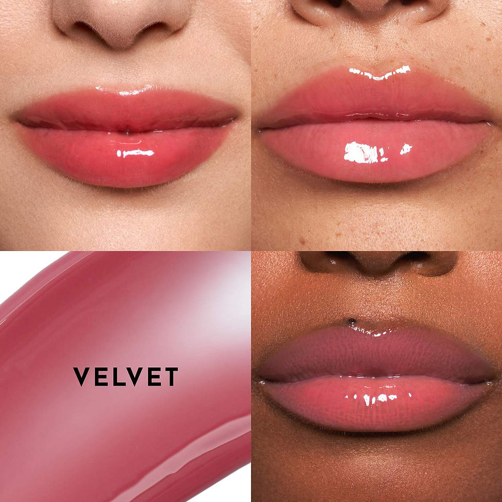 Miniatura: Mini Forget The Filler Lip Plumper Duo with Velvet + Strawberry Popsicle
