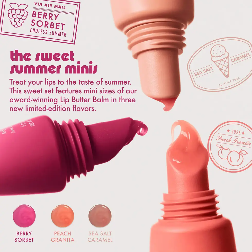 Miniatura: The Sweet Summer Minis Lip Butter Balm Trio Set