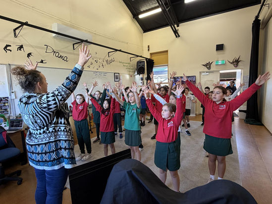Preparing for our School Concert
