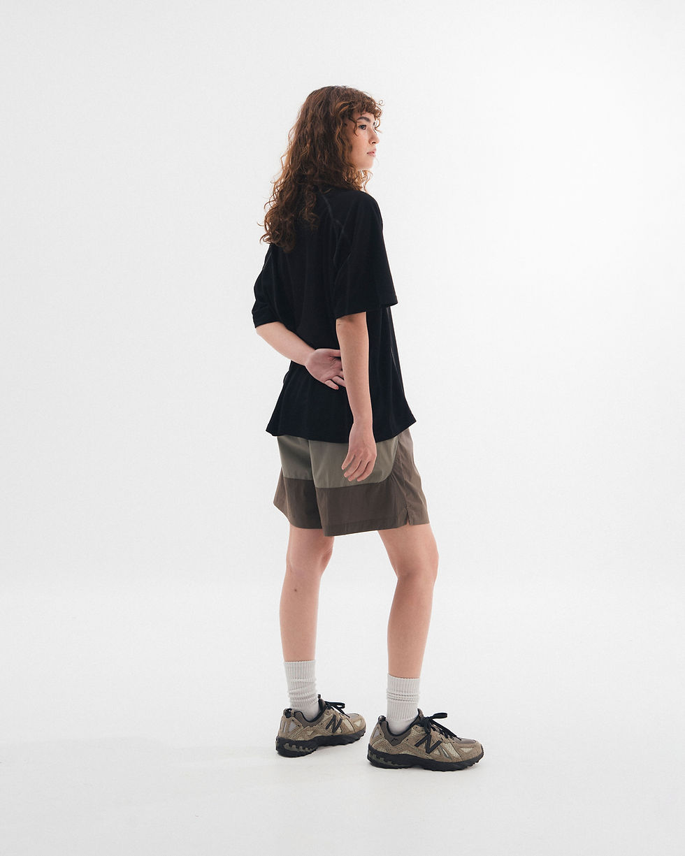 縮圖：Lite Splice Tee (Black)