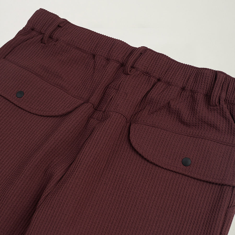 Thumbnail: Wanderer Grid Pants (Dark Brown)