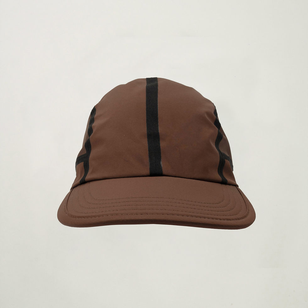 縮圖：3L 4 Panel Cap (Mud Brown)