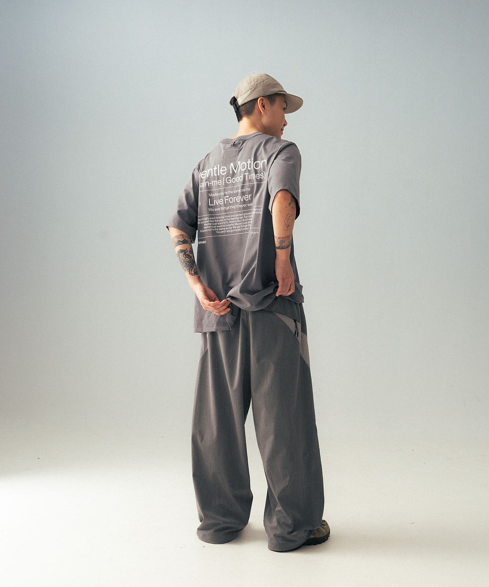 縮圖：Live Forever Tee (Dark Grey)