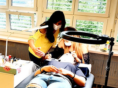 Wimpernschulung Volumen