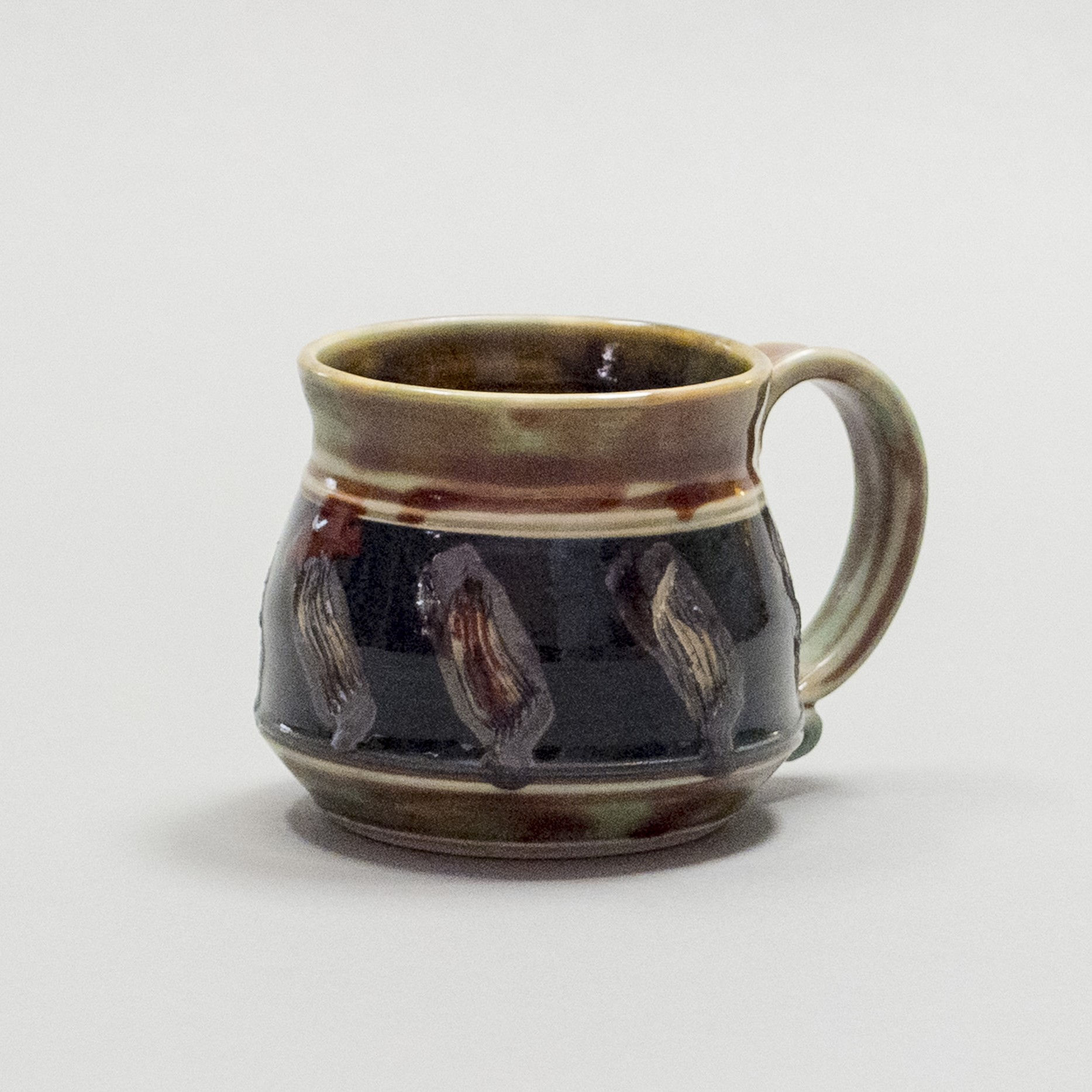 Cup | Black and Red Sgraffito