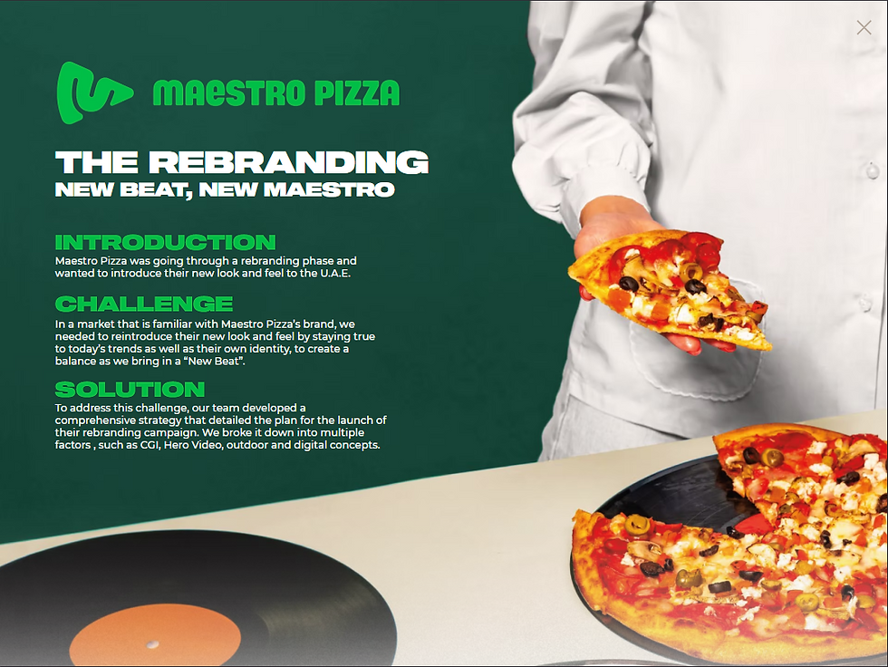 Maestro Pizza