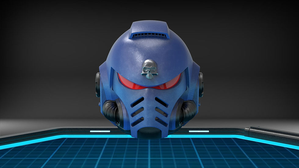 Thumbnail: Space Marine Helmet 2