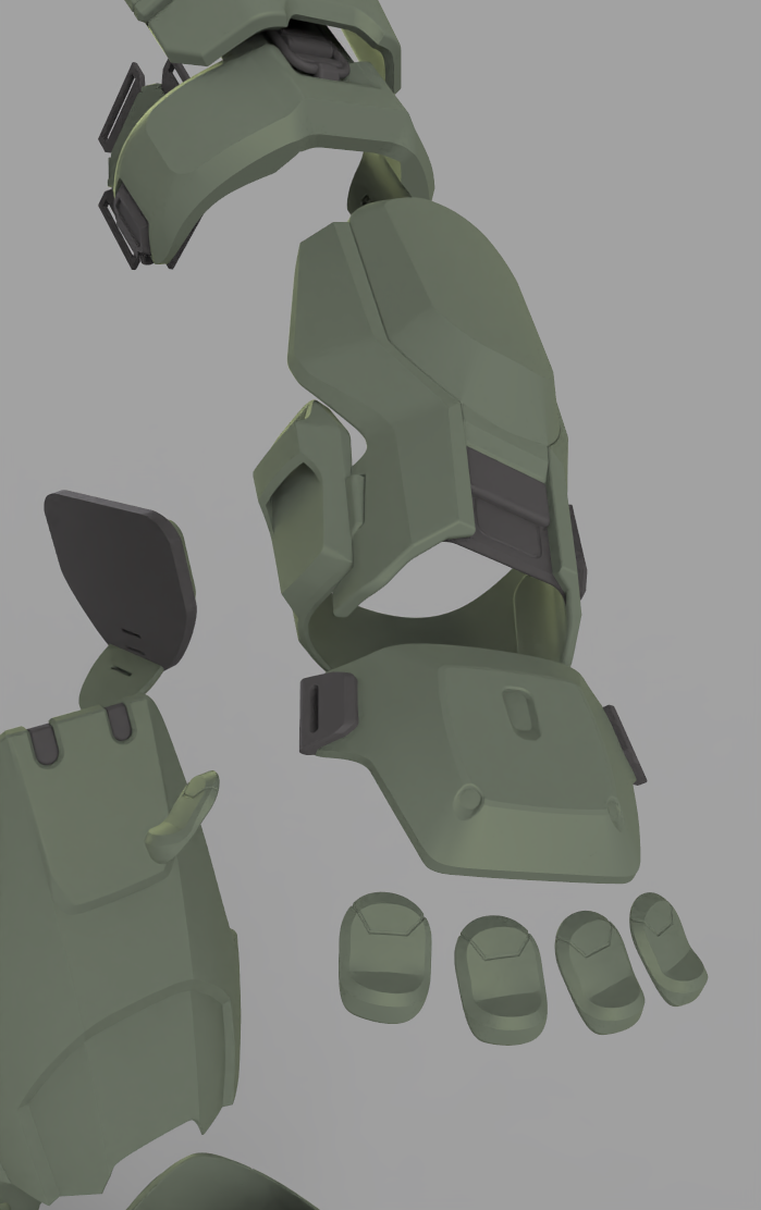 Thumbnail: Rakshasa Armor Core -Arms
