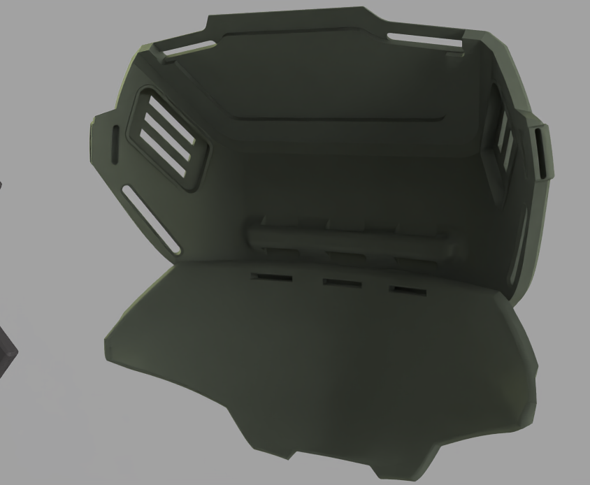 Thumbnail: Rakshasa Chest Plate Back View