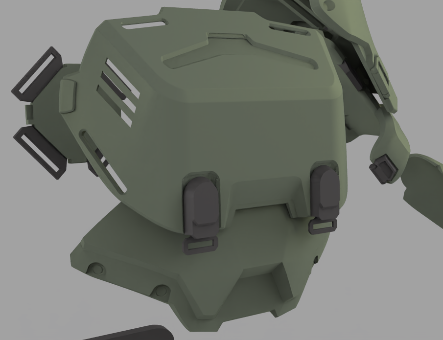 Thumbnail: Rakshasa Chest Plate Front View